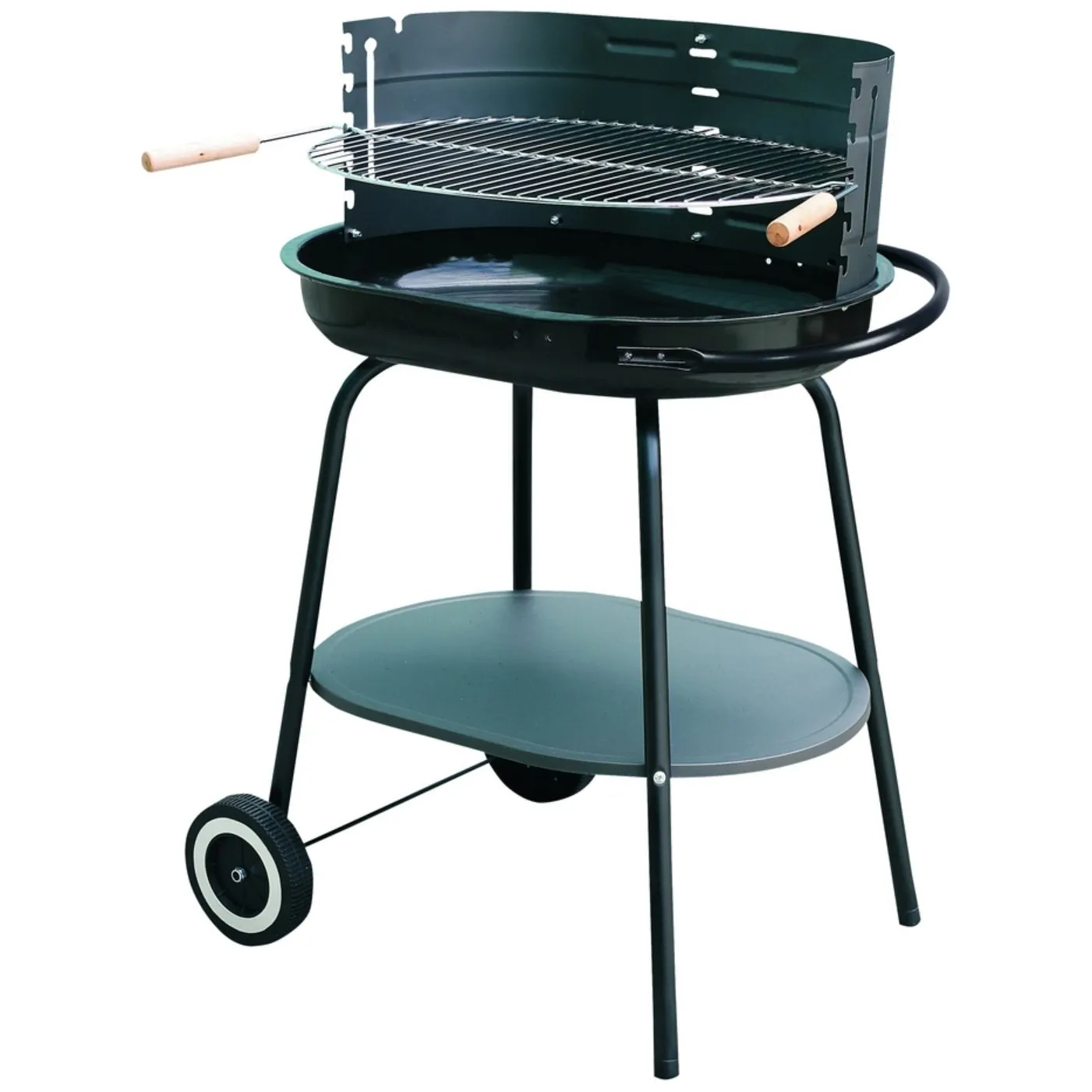 Grill owalny 60x42cm na kółkach Master Grill MG942