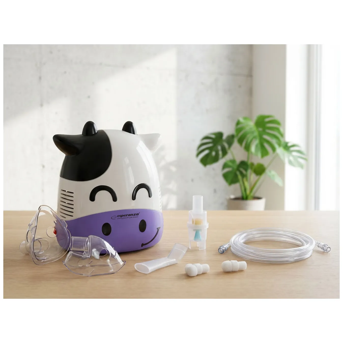 ECN001 Esperanza inhalator/nebulizator kompresorowy breeze - obrazek 4