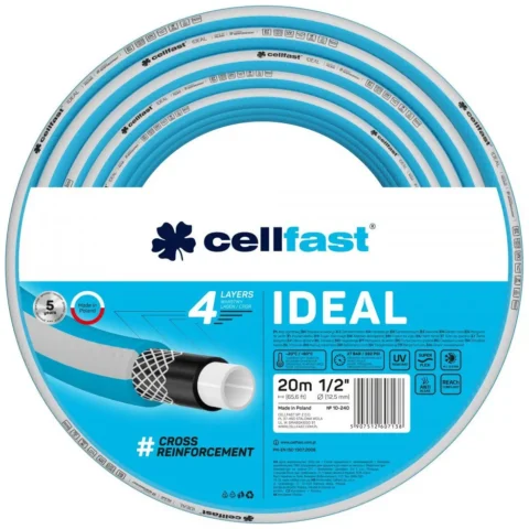 Wąż ogrodowy Cellfast IDEAL 1/2" 20m