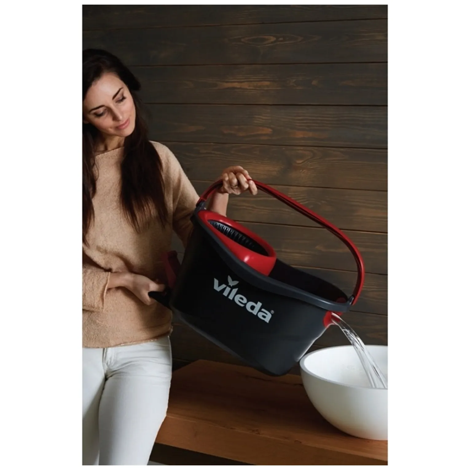 Zestaw mop obrotowy Vileda Easy Wring and Clean Turbo box - obrazek 4