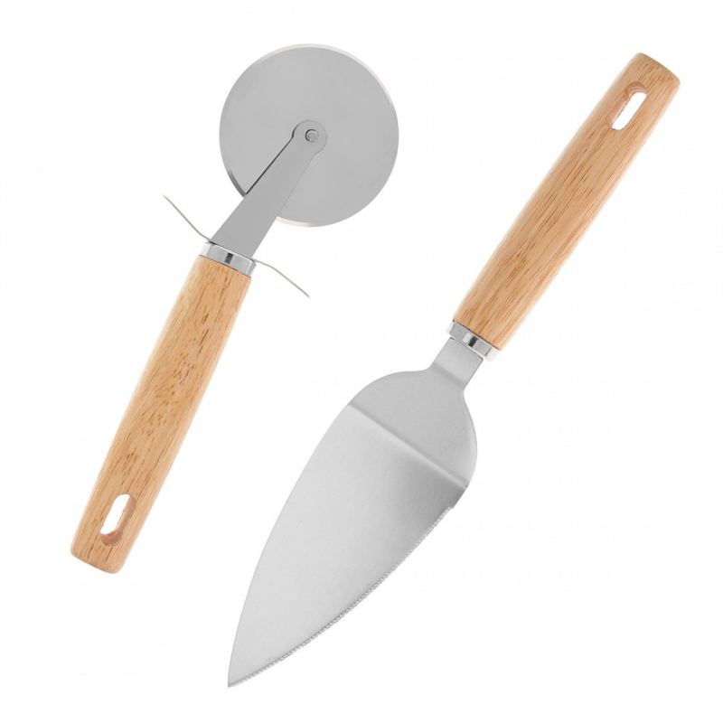 ŁOPATA ŁOPATKA DO PIZZY 30 cm Z PRZYBORAMI 2935 - obrazek 8