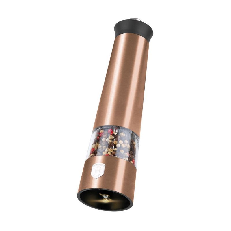 MŁYNKI ELEKTRYCZNE DO PIEPRZU I SOLI BERLINGER HAUS BH-9500 ROSE GOLD - obrazek 3