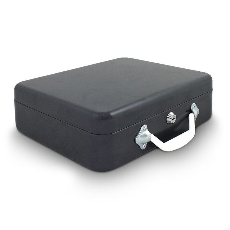 KASETKA NA PIENIĄDZE BILON 30 cm TRANSPORTOWA CIEMNOSZARA - obrazek 4