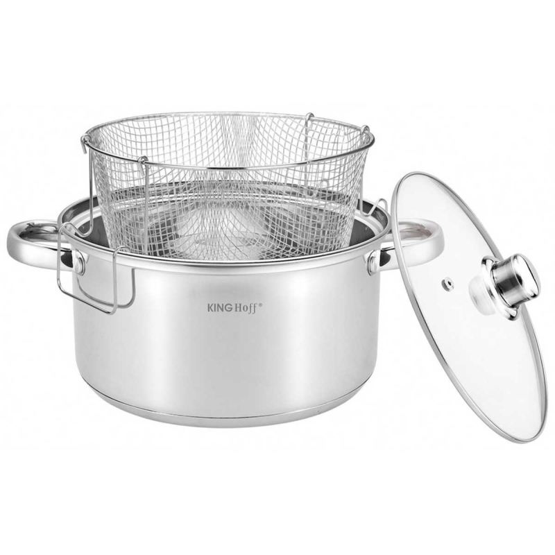GARNEK Z KOSZEM DO SMAŻENIA KINGHOFF KH-1630 5,5L