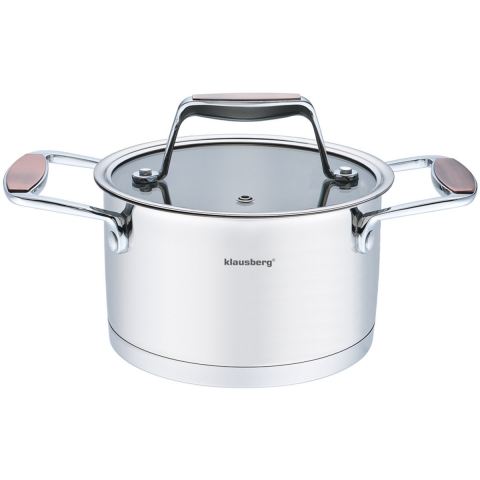 Garnek ze stali 18/10 KLAUSBERG KB-7228 24cm 6L