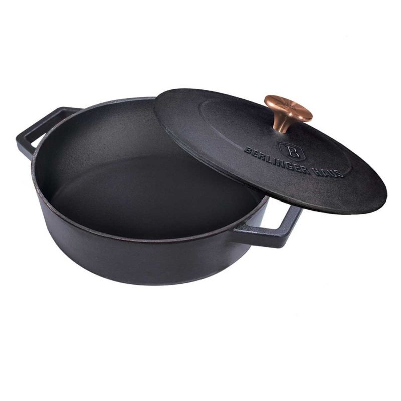 GARNEK ŻELIWNY 26cm 2,6L BERLINGER HAUS BH-6493 - obrazek 2