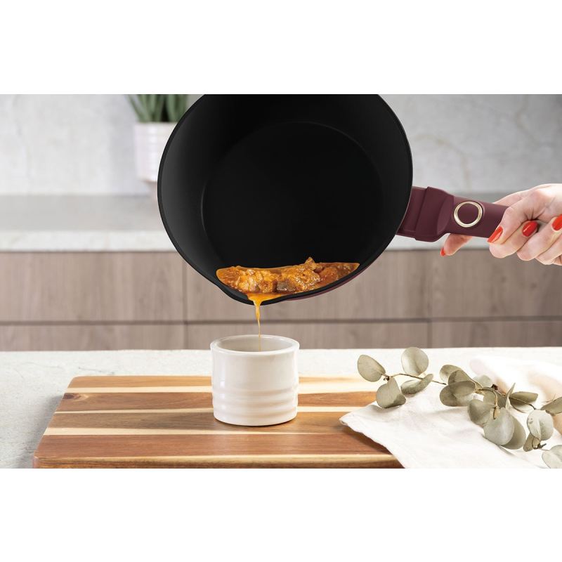 GŁĘBOKA PATELNIA TYTANOWA 24cm BERLINGER HAUS BH-8030 LEONARDO - obrazek 6