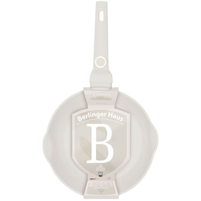 GŁĘBOKA PATELNIA TYTANOWA 28cm BERLINGER HAUS BH-8061 SAHARA - obrazek 11