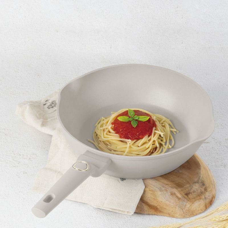 GŁĘBOKA PATELNIA TYTANOWA 28cm BERLINGER HAUS BH-8061 SAHARA - obrazek 3