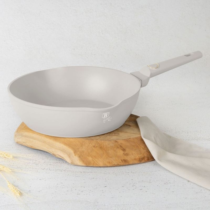 GŁĘBOKA PATELNIA TYTANOWA 28cm BERLINGER HAUS BH-8061 SAHARA - obrazek 4