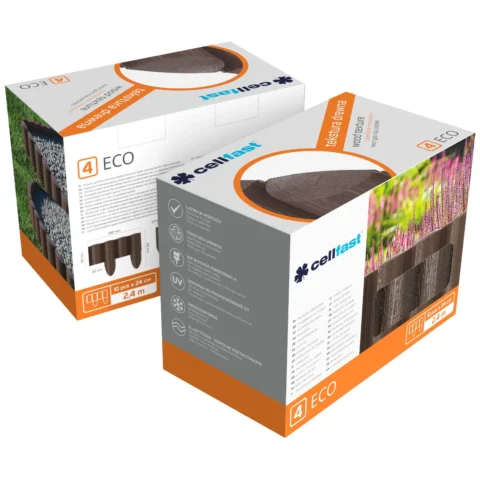 Palisada ogrodowa Cellfast Eco brązowa
