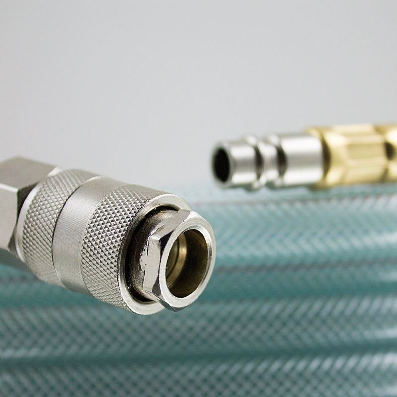 Wąż Pneumatyczny 50m PVC Złącze 1/4 Cala Maksymalne Ciśnienie 20 Bar - obrazek 3