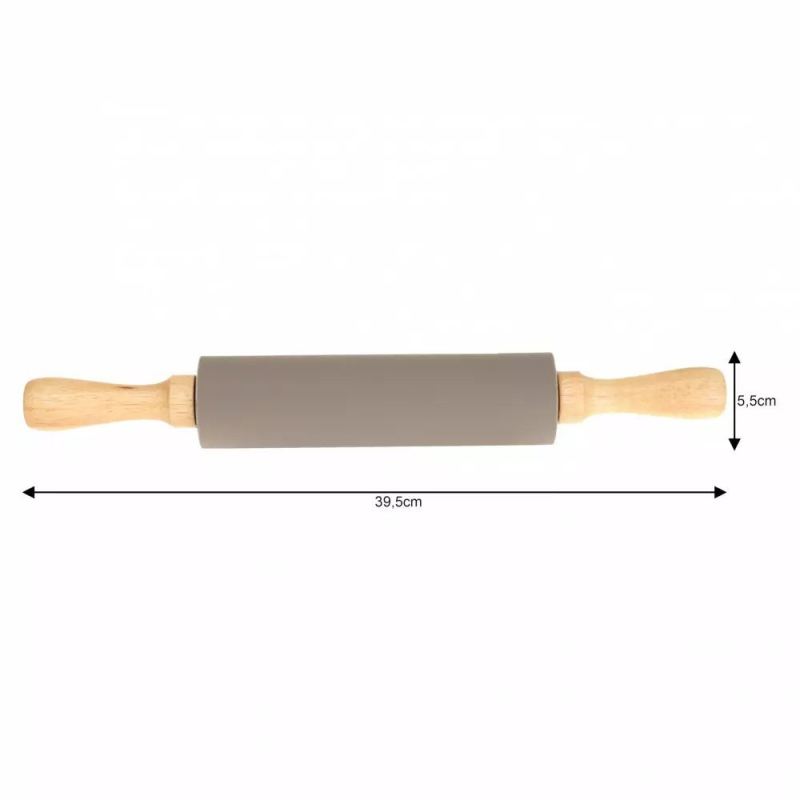 WAŁEK SILIKONOWY DO CIASTA 39cm KINGHOFF KH-1628 - obrazek 3