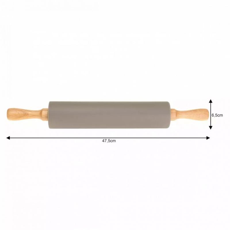 WAŁEK SILIKONOWY DO CIASTA 47cm KINGHOFF KH-1629 - obrazek 3