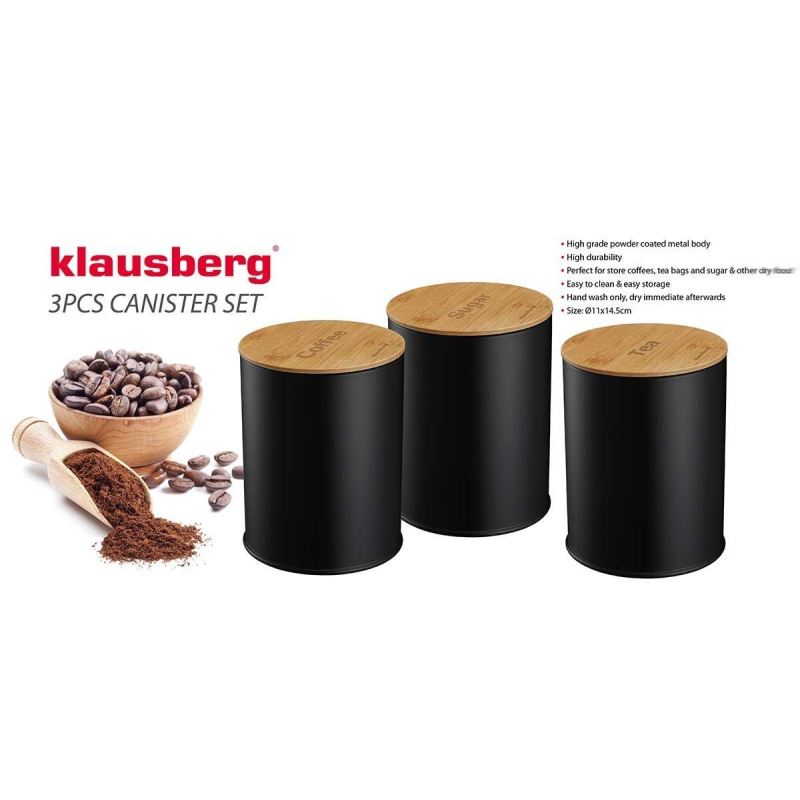 ZESTAW POJEMNIKÓW KUCHENNYCH KLAUSBERG KB-7490 - obrazek 2