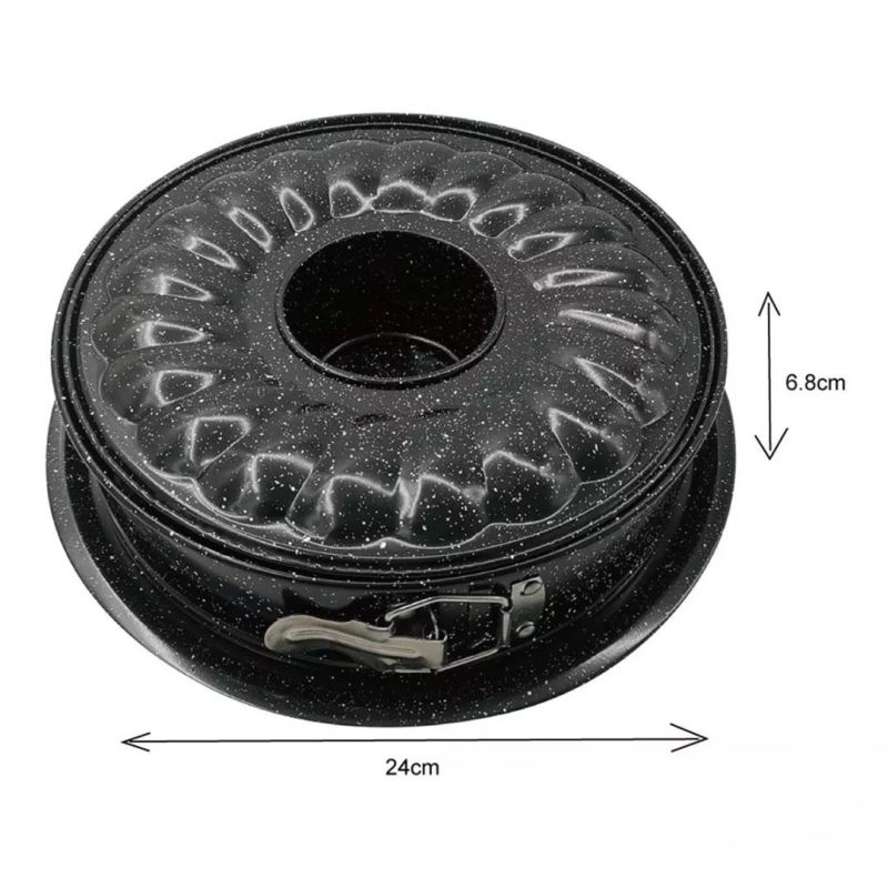 TORTOWNICA 24cm Z WKŁADEM DO BABKI KINGHOFF KH-1778 - obrazek 4