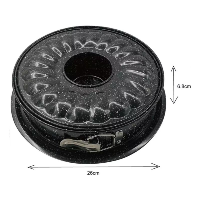 TORTOWNICA 26cm Z WKŁADEM DO BABKI KINGHOFF KH-1779 - obrazek 5