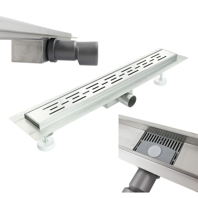 Odpływ Liniowy 150cm Matrix Stal Nierdzewna Syfon Kratka Osadnik