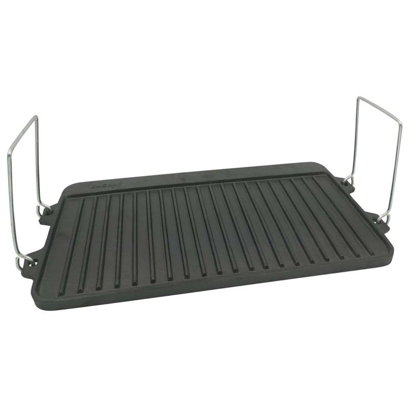 DWUSTRONNA ŻELIWNA PŁYTA GRILLOWA KINGHOFF KH-1262