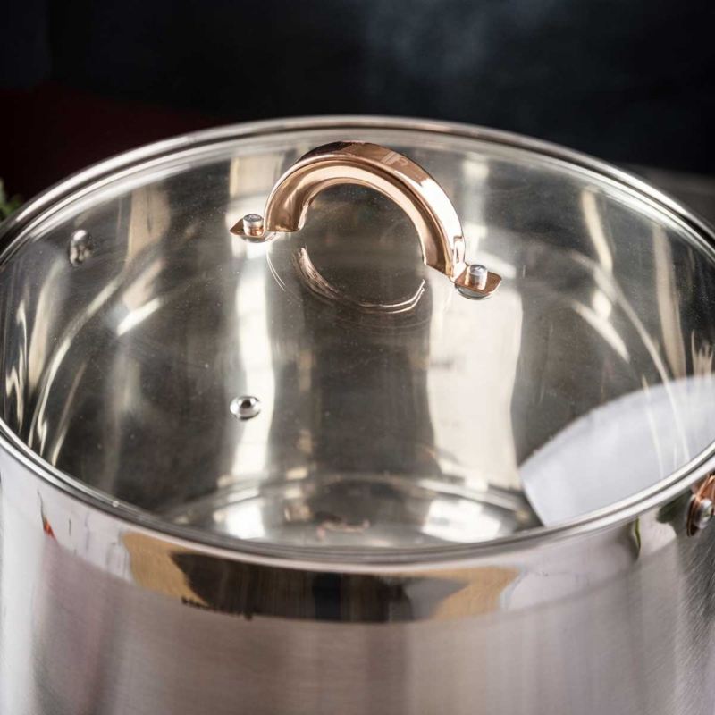KLAUSBERG GARNEK GASTRO Z POKRYWĄ 26cm 10,7L KB-7794 - obrazek 11