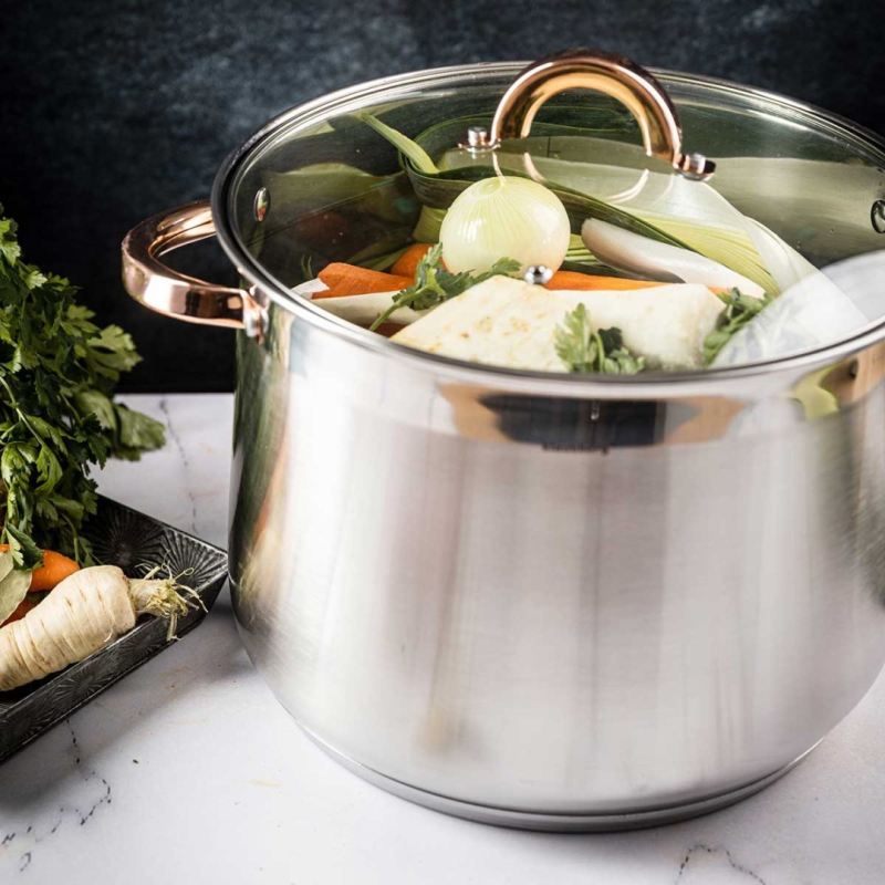 KLAUSBERG GARNEK GASTRO Z POKRYWĄ 26cm 10,7L KB-7794 - obrazek 13