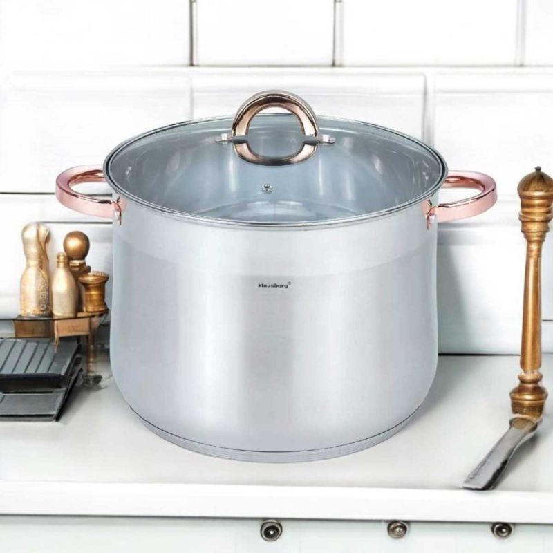 KLAUSBERG GARNEK GASTRO Z POKRYWĄ 26cm 10,7L KB-7794 - obrazek 4