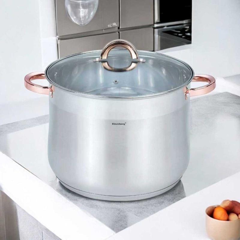 KLAUSBERG GARNEK GASTRO Z POKRYWĄ 26cm 10,7L KB-7794 - obrazek 5