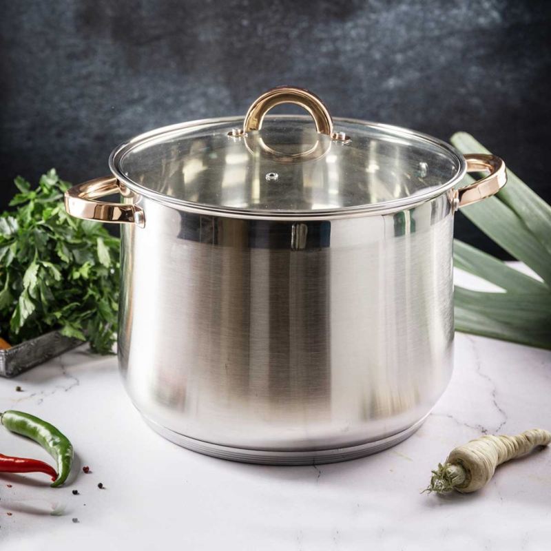 KLAUSBERG GARNEK GASTRO Z POKRYWĄ 26cm 10,7L KB-7794 - obrazek 8