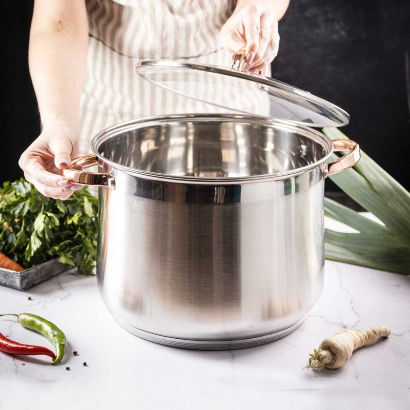 KLAUSBERG GARNEK GASTRO Z POKRYWĄ 26cm 10,7L KB-7794 - obrazek 9