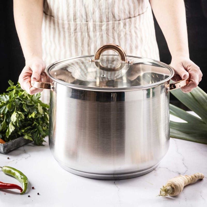 KLAUSBERG GARNEK GASTRO Z POKRYWĄ 26cm 10,7L KB-7794 - obrazek 10