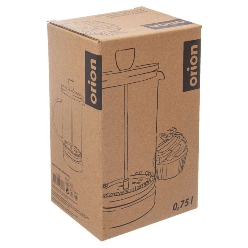 ZAPARZACZ TŁOKOWY DO KAWY/HERBATY 750ml ORION 152599 - obrazek 6