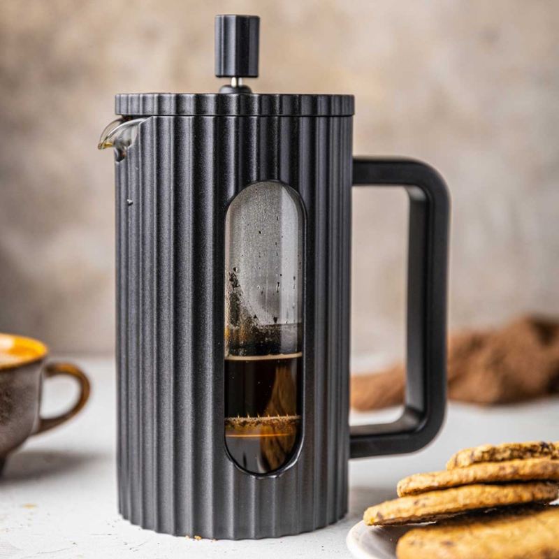 ZAPARZACZ TŁOKOWY DO KAWY/HERBATY 600ml KLAUSBERG KB-7746 CZARNY - obrazek 12