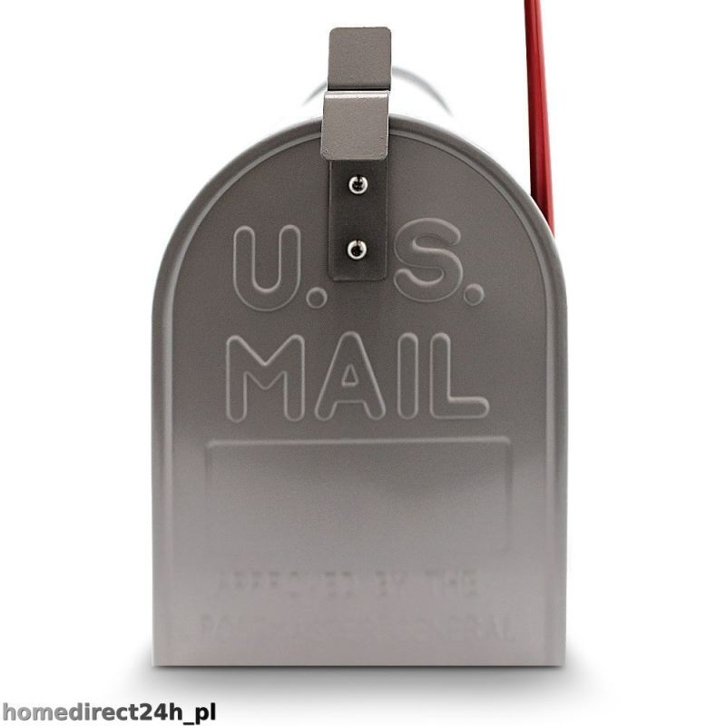 Skrzynka na listy amerykańska USA MAIL (srebrny) - obrazek 4