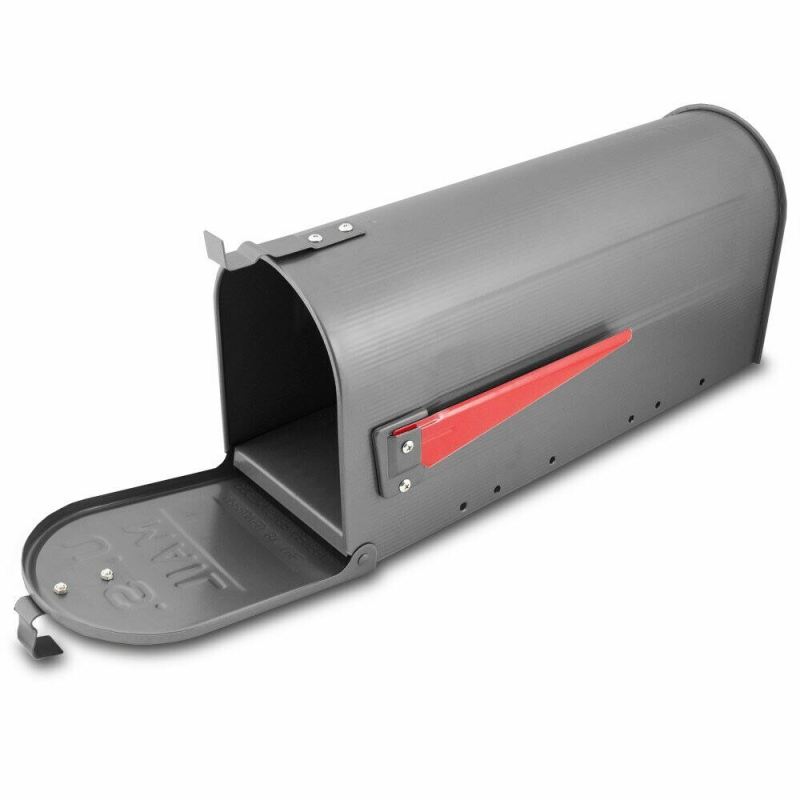 Skrzynka na listy USA MAIL Grafitowa z uchwytem - obrazek 4
