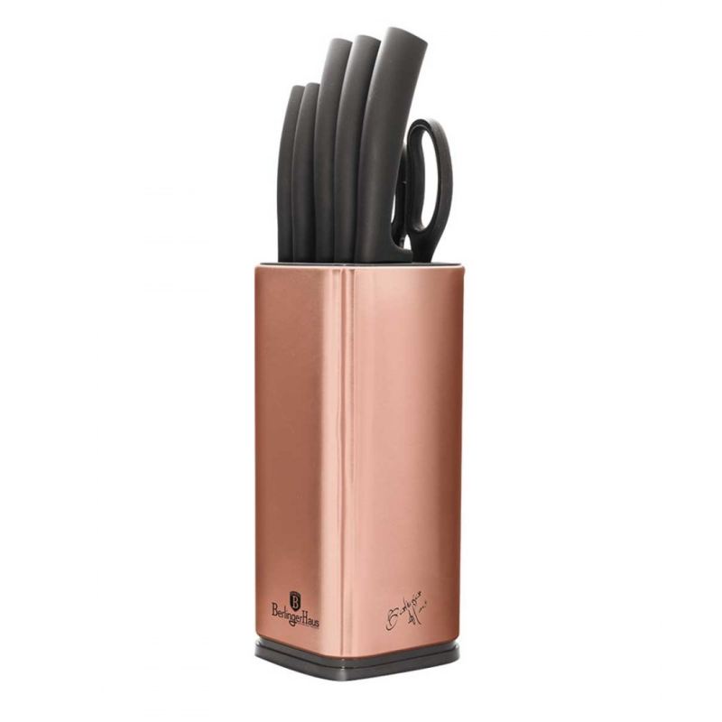 ZESTAW NOŻY BERLINGER HAUS BH-2401 Rose Gold