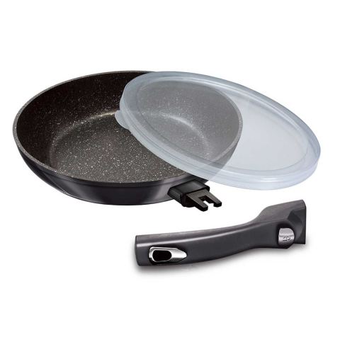 PATELNIA GRANITOWA 24cm BERLINGER HAUS BH-6912 CARBON PRO