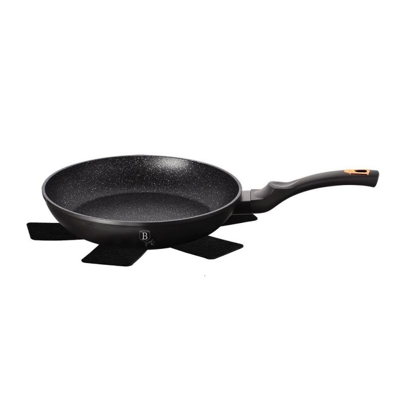 PATELNIA GRANITOWA 24cm BERLINGER HAUS BLACK ROSE BH-1634 - obrazek 2