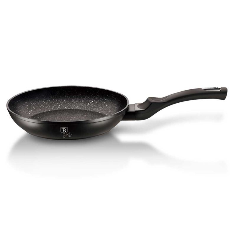 PATELNIA GRANITOWA 24cm BERLINGER HAUS BLACK SILVER BH-1844 - obrazek 3