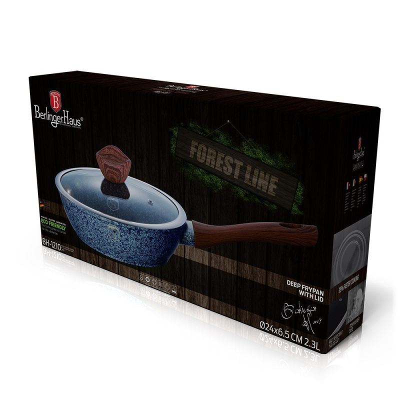 PATELNIA GRANITOWA 24cm BERLINGER HAUS FOREST LINE BH-1210 - obrazek 2