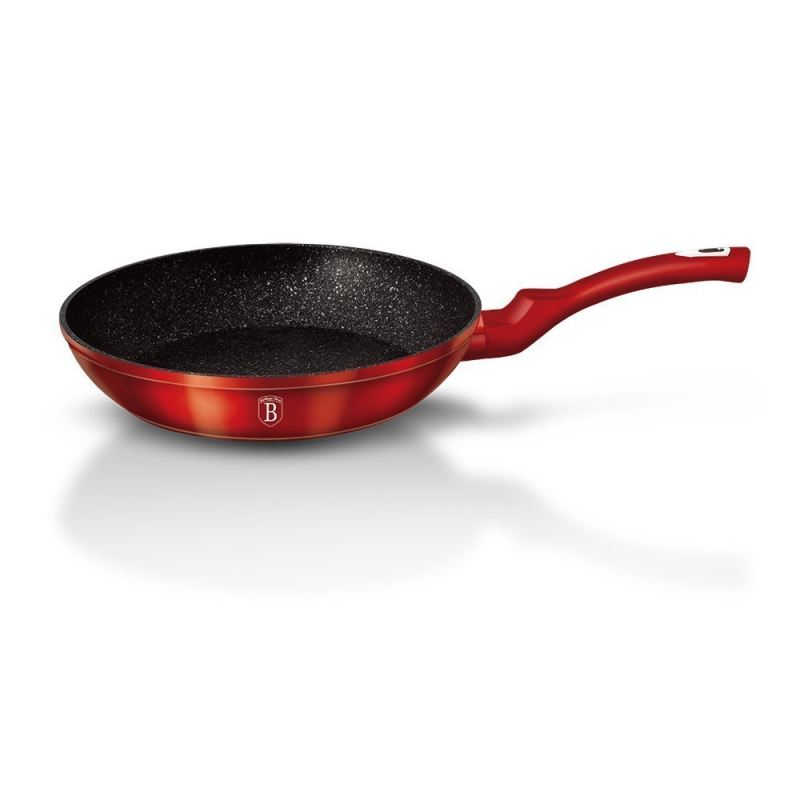 PATELNIA GRANITOWA 24cm BERLINGER HAUS RED METALLIC LINE BH-1252 - obrazek 2