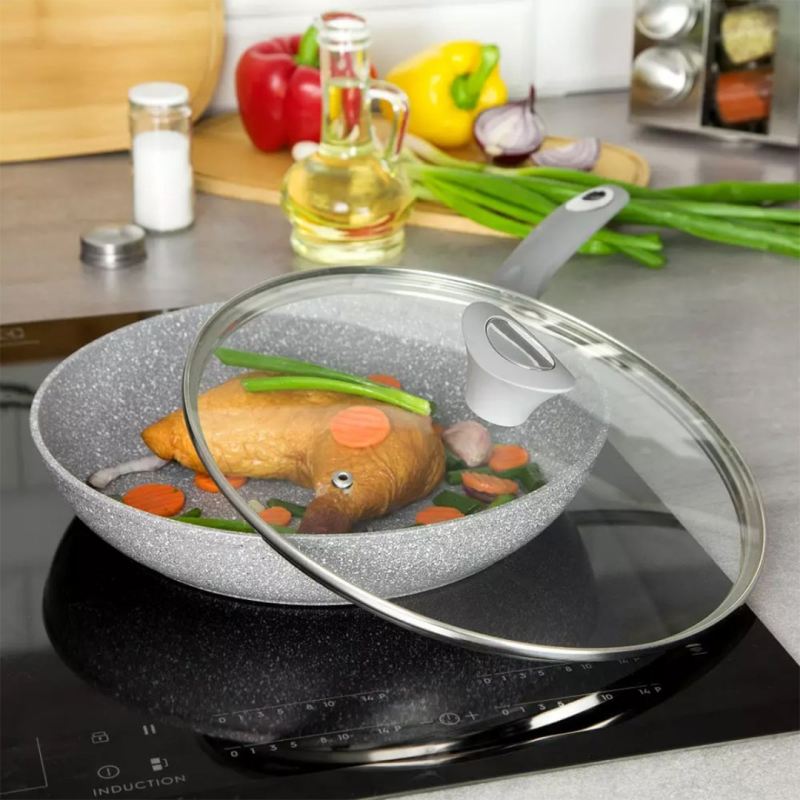 PATELNIA GRANITOWA 24cm KLAUSBERG KB-7316 Pokrywa - obrazek 7
