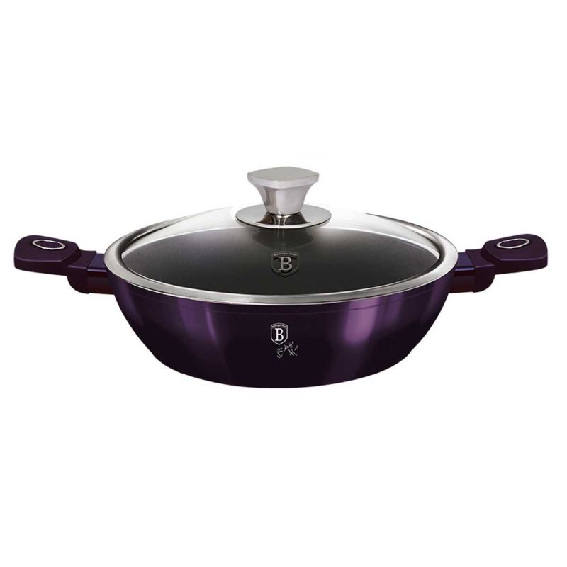 GARNEK TYTANOWY 28cm BERLINGER HAUS BH-6632 PURPLE - obrazek 2