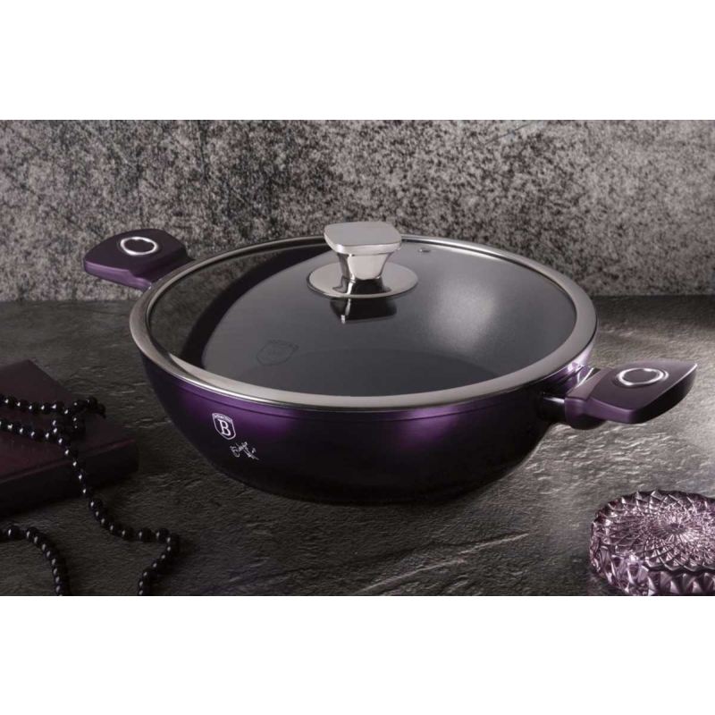 GARNEK TYTANOWY 28cm BERLINGER HAUS BH-6632 PURPLE - obrazek 5