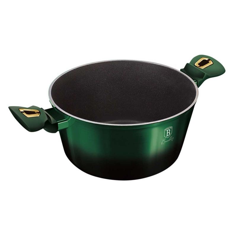 GARNEK TYTANOWY BERLINGER HAUS 24cm BH-6058 EMERALD - obrazek 4