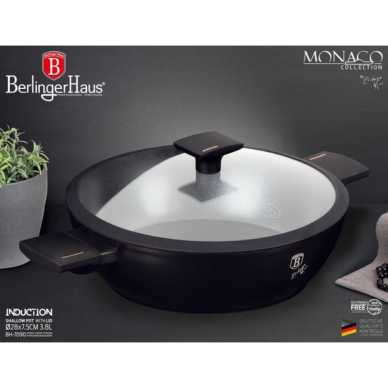GARNEK TYTANOWY 28cm BERLINGER HAUS BH-7090 MONACO - obrazek 4