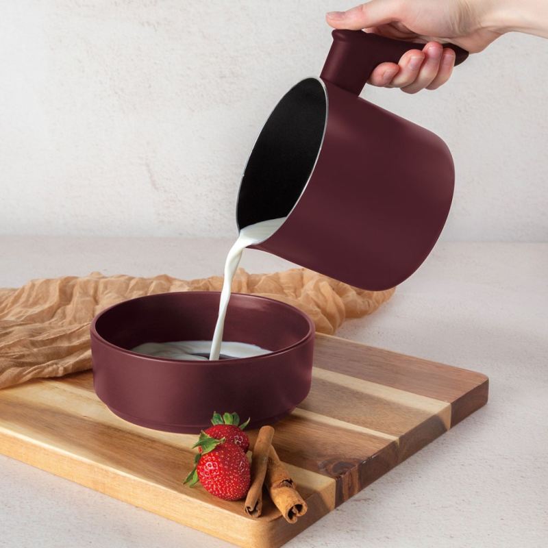 GARNEK TYTANOWY DO MLEKA 1,2L BERLINGER HAUS BH-8045 LEONARDO - obrazek 2