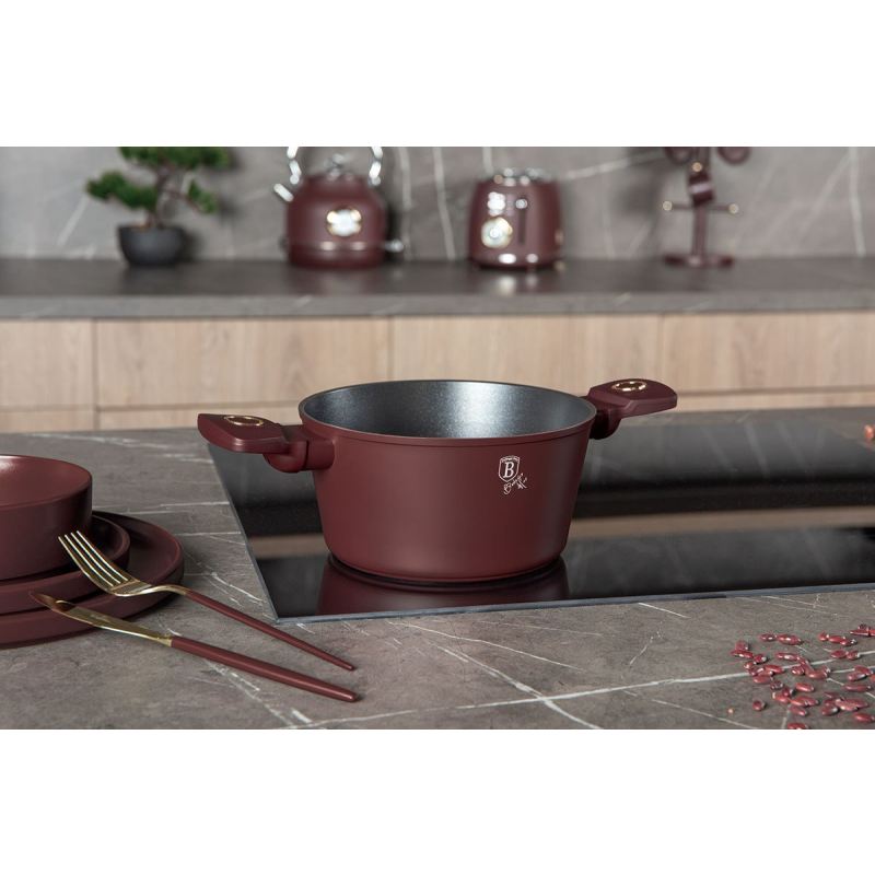 GARNEK TYTANOWY Z POKRYWĄ 20cm BERLINGER HAUS BH-8040 LEONARDO - obrazek 8