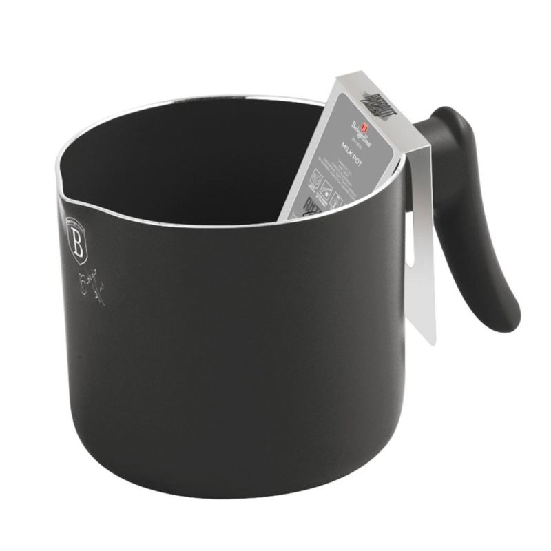 GARNEK TYTANOWY DO MLEKA 1,2L BERLINGER HAUS BH-8135 ANTRACIT - obrazek 2
