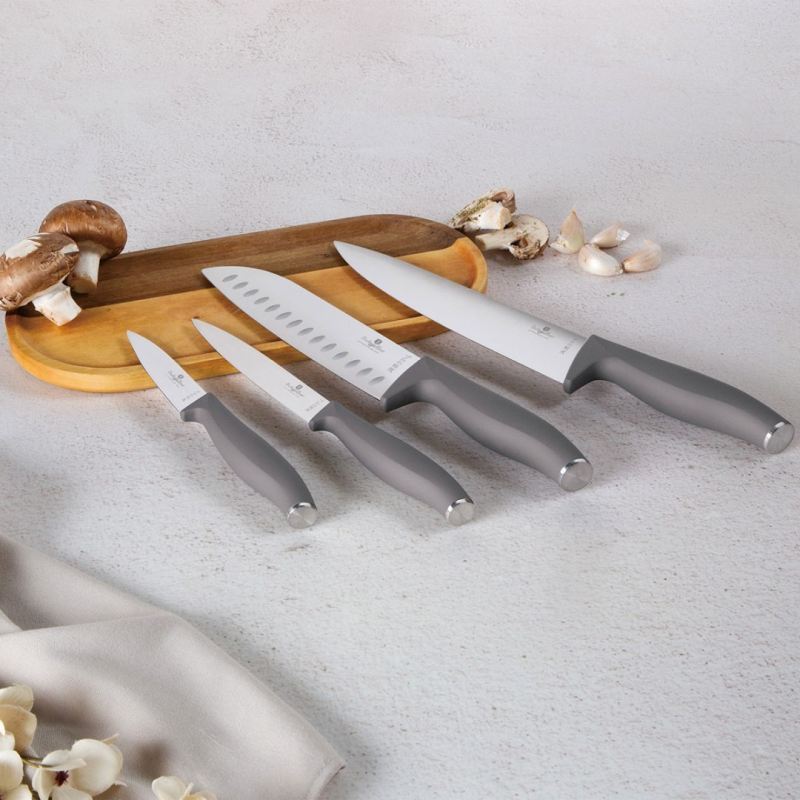 ZESTAW 4 NOŻY KUCHENNYCH BERLINGER HAUS BH-2960 TAUPE - obrazek 4