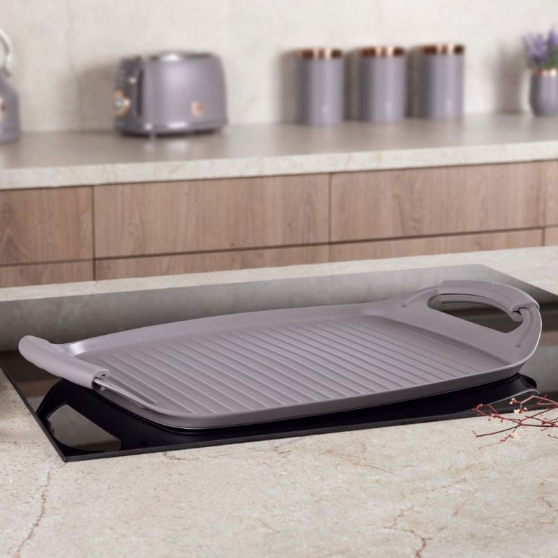 PŁYTA GRILLOWA TYTANOWA 47cm BERLINGER HAUS BH-8107 TAUPE - obrazek 3